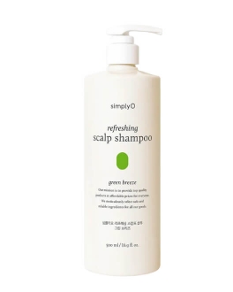simplyO Șampon pentru păr Refreshing Scalp Green Breeze, 500 ml