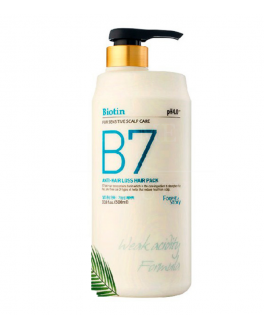 Welcos Маска для волос против выпадения Biotin B7, 500 мл