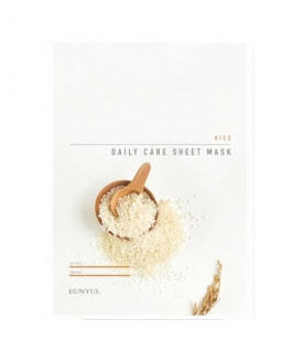 Eunyul Mască din țesătură cu extract de orez Rice Daily Care Sheet Mask, 1 buc