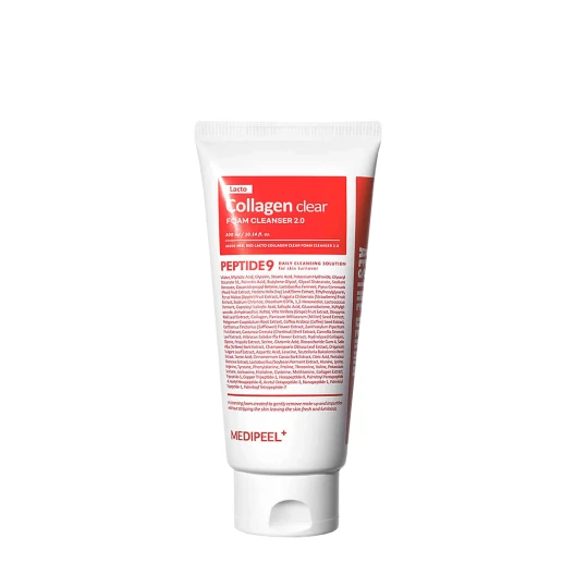 MEDIPEEL Spumă de curățare pentru față Lacto Collagen Clear