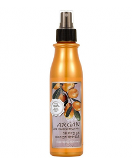 Welcos Спрей с аргановым маслом и золотом для волос Argan Gold treatment Hair Mist, 200 ml