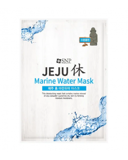 SNP Восстанавливающая тканевая маска для лица с морской водой Jeju Marine Water Mask