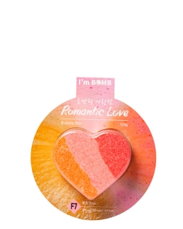 I'M BOMB Гейзер для ванны Romantic Love Rose, 120 г