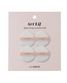 the SAEM Набор спонжей для макияжа Art'Lif Water Drop Cushion Puff, 4 шт