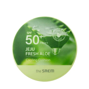 Gift - the SAEM Cushion revigorant Jeju Fresh Aloe SPF50+ PA+++, 12 g
