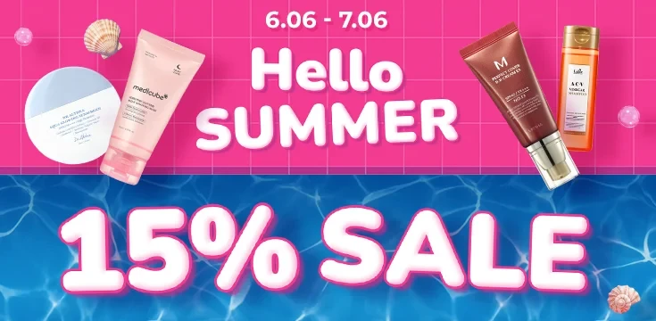 HELLO SUMMER SALE –15%