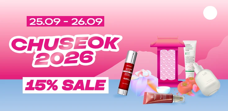 Chuseok 2026: -15% la TOT