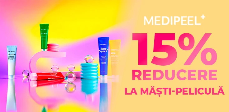 -15% la măștile-peliculă MEDIPEEL