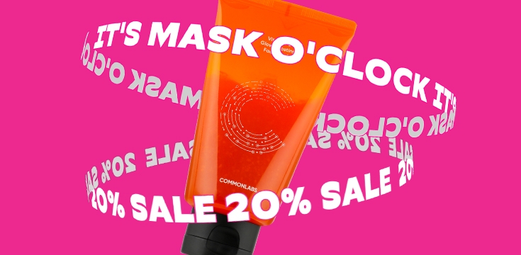 It's mask o'clock