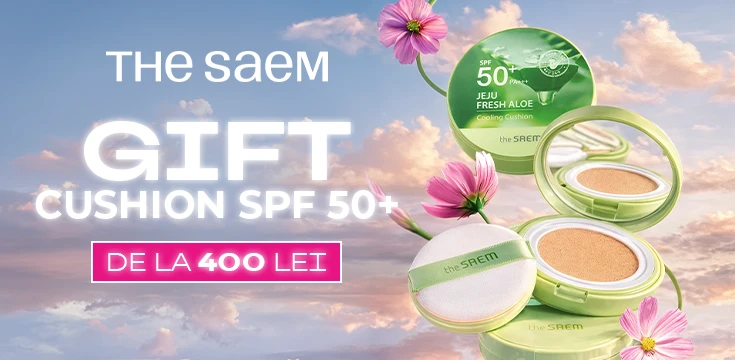 SPF cushion cadou de la 400 lei