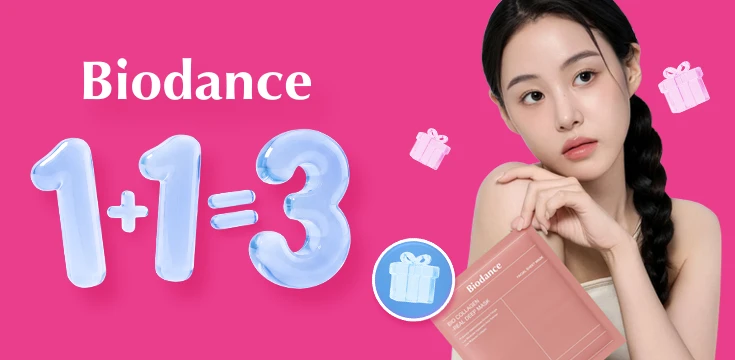 1+1=3 на бренд Biodance