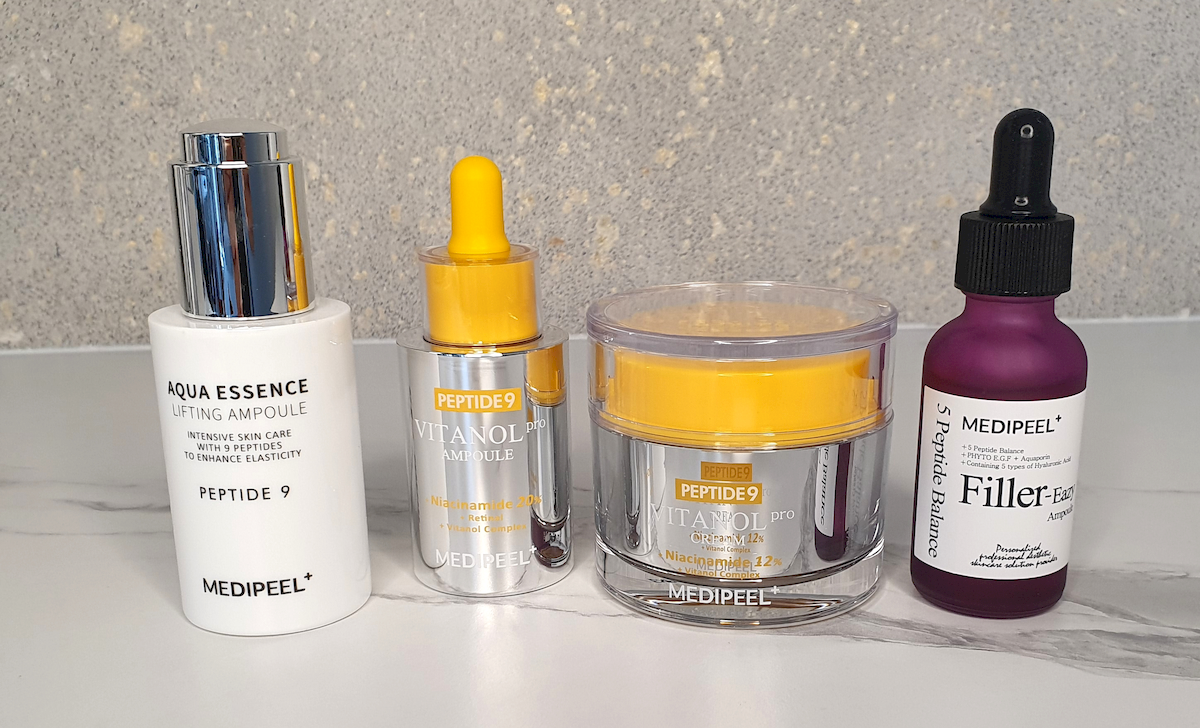 Cosmetice cu peptide