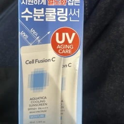 Cell Fusion C Набор солнцезащитных кремов Aquatica Sunscreen 100 SPF50+ PA++++,  2 шт