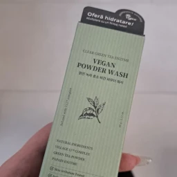 Village 11 Factory x My skin Pudră enzimatică pentru față Vegan Clear Green Tea, 60 gr