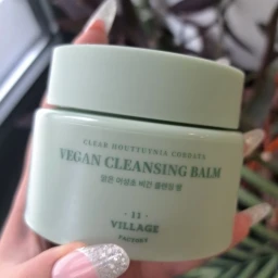 Village 11 Factory x My skin Гидрофильный бальзам Vegan Clear Houttuynia Cordata 
